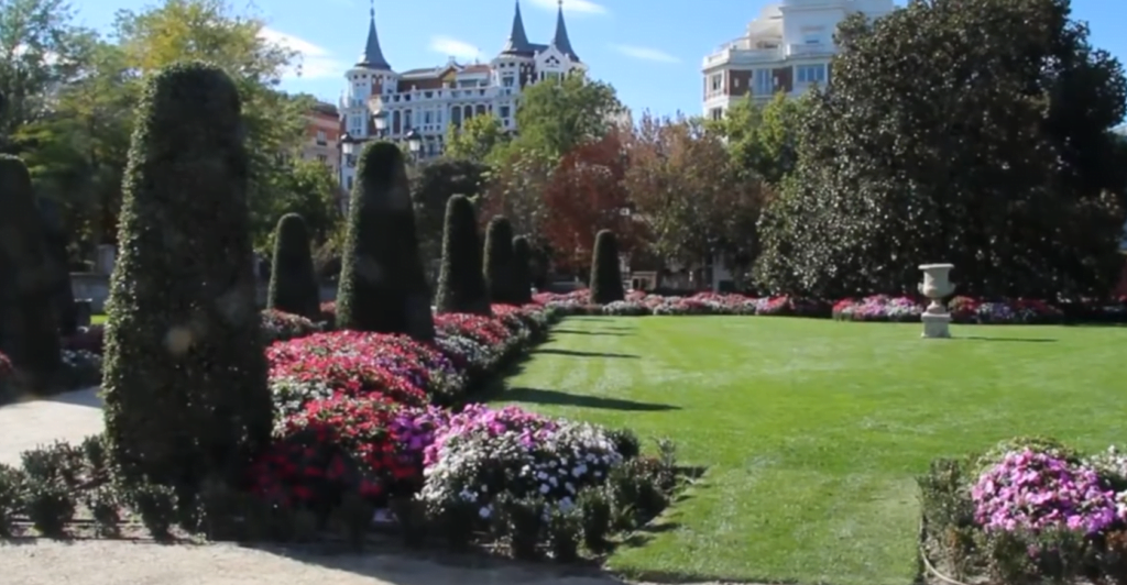 El Retiro-parken i Madrid
